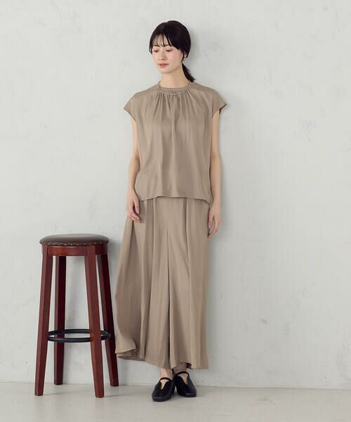 COMME CA ISM / コムサイズム シャツ・ブラウス | ゆるっとろみ ブラウス/セットアップ対応 | 詳細13