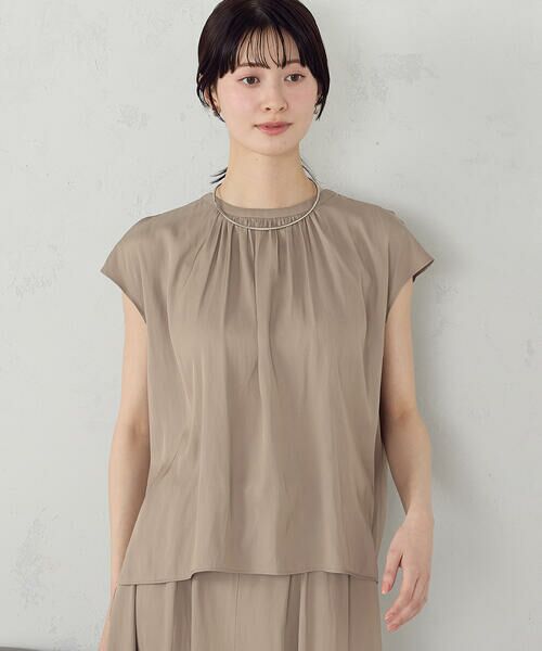 COMME CA ISM / コムサイズム シャツ・ブラウス | ゆるっとろみ ブラウス/セットアップ対応 | 詳細15