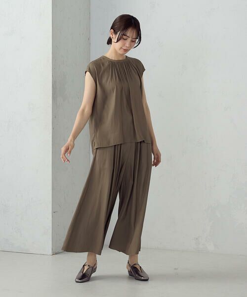 COMME CA ISM / コムサイズム シャツ・ブラウス | ゆるっとろみ ブラウス/セットアップ対応 | 詳細18