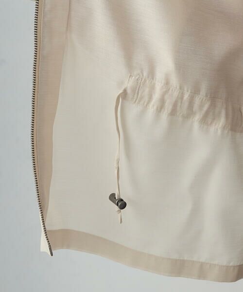 COMME CA ISM / コムサイズム ブルゾン | Vネック シアーブルゾン | 詳細16