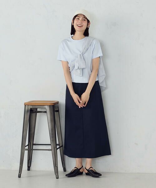 COMME CA ISM / コムサイズム ロング・マキシ丈スカート | ストレッチナロー スカート | 詳細3