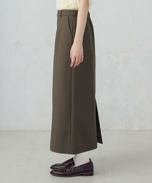 COMME CA ISM / コムサイズム ロング・マキシ丈スカート | ストレッチナロー スカート | 詳細11