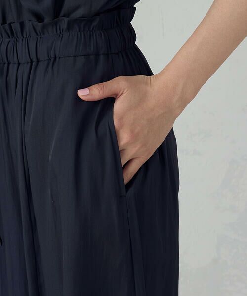 COMME CA ISM / コムサイズム その他パンツ | ゆるっとろみ スカ−チョ/セットアップ対応 | 詳細7