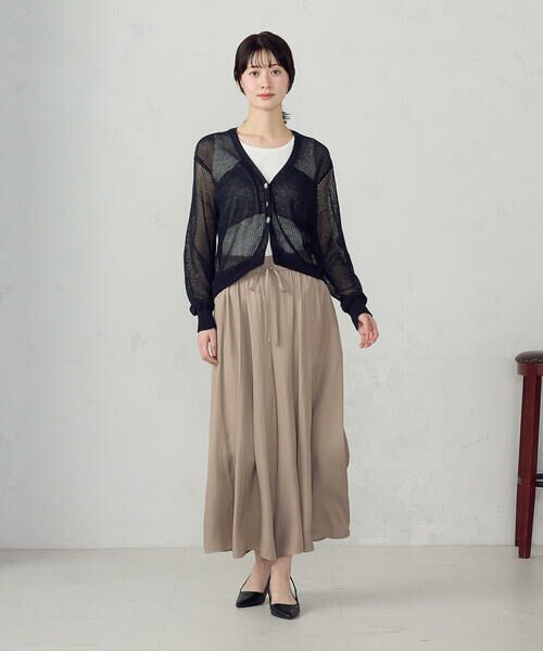 COMME CA ISM / コムサイズム その他パンツ | ゆるっとろみ スカ−チョ/セットアップ対応 | 詳細13