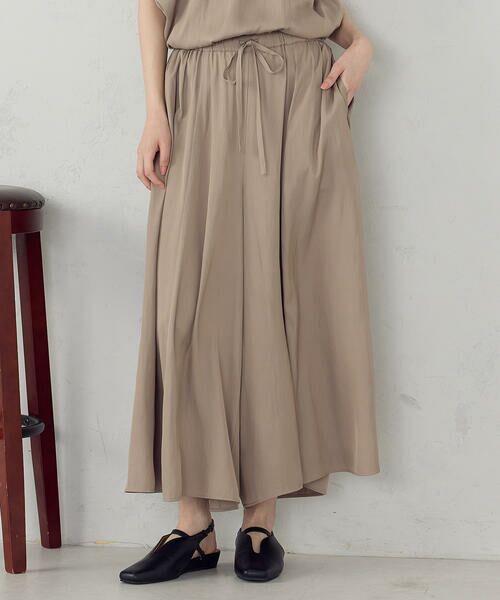 COMME CA ISM / コムサイズム その他パンツ | ゆるっとろみ スカ−チョ/セットアップ対応 | 詳細14