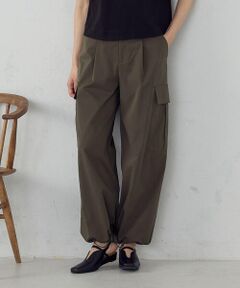 COMME CA ISM / コムサイズム カーゴパンツ | ポリエステルマイクロツイル カーゴパンツ