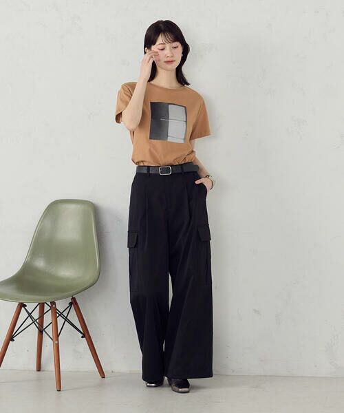 COMME CA ISM / コムサイズム カーゴパンツ | ポリエステルマイクロツイル カーゴパンツ | 詳細1