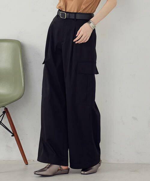 COMME CA ISM / コムサイズム カーゴパンツ | ポリエステルマイクロツイル カーゴパンツ | 詳細4