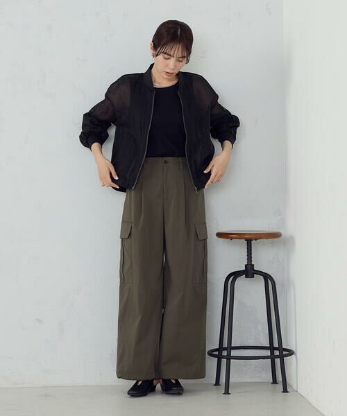 COMME CA ISM / コムサイズム カーゴパンツ | ポリエステルマイクロツイル カーゴパンツ | 詳細8