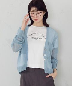 COMME CA ISM / コムサイズム カーディガン・ボレロ | 日本製ホールガーメント  和紙カーディガン