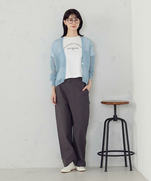 COMME CA ISM / コムサイズム カーディガン・ボレロ | 日本製ホールガーメント  和紙カーディガン | 詳細14