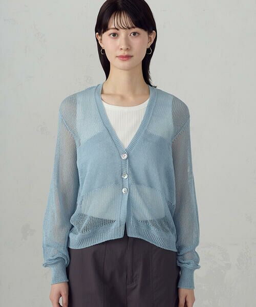 COMME CA ISM / コムサイズム カーディガン・ボレロ | 日本製ホールガーメント  和紙カーディガン | 詳細19