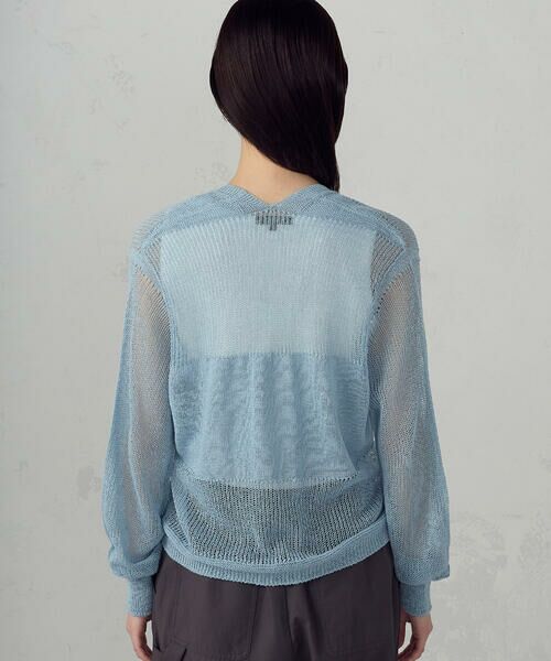 COMME CA ISM / コムサイズム カーディガン・ボレロ | 日本製ホールガーメント  和紙カーディガン | 詳細21