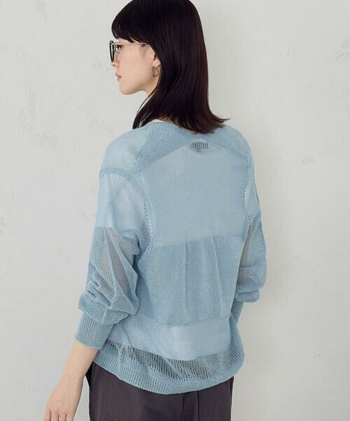 COMME CA ISM / コムサイズム カーディガン・ボレロ | 日本製ホールガーメント  和紙カーディガン | 詳細18