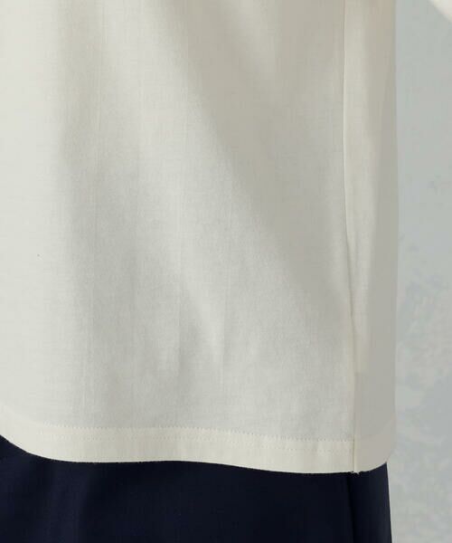 COMME CA ISM / コムサイズム カットソー | 6部袖 ロゴTシャツ | 詳細9