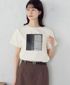 COMME CA ISM / コムサイズム カットソー | フォトプリント Tシャツ