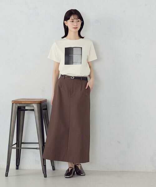 COMME CA ISM / コムサイズム カットソー | フォトプリント Tシャツ | 詳細1