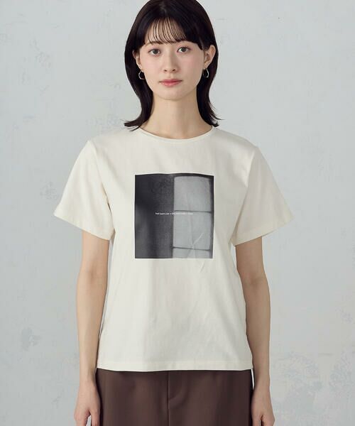 COMME CA ISM / コムサイズム カットソー | フォトプリント Tシャツ | 詳細6