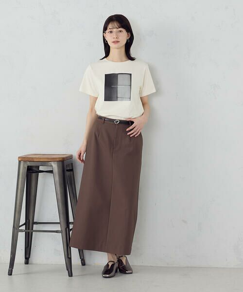 COMME CA ISM / コムサイズム カットソー | フォトプリント Tシャツ | 詳細2