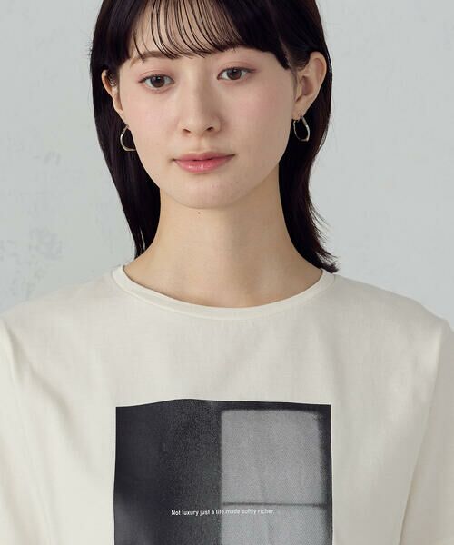 COMME CA ISM / コムサイズム カットソー | フォトプリント Tシャツ | 詳細9