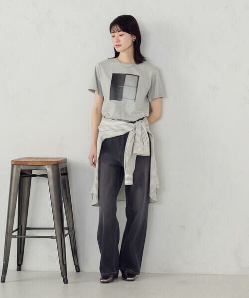 COMME CA ISM / コムサイズム カットソー | フォトプリント Tシャツ | 詳細14