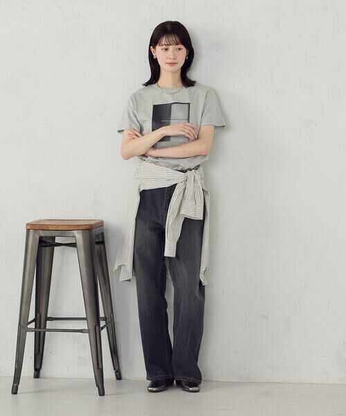 COMME CA ISM / コムサイズム カットソー | フォトプリント Tシャツ | 詳細15