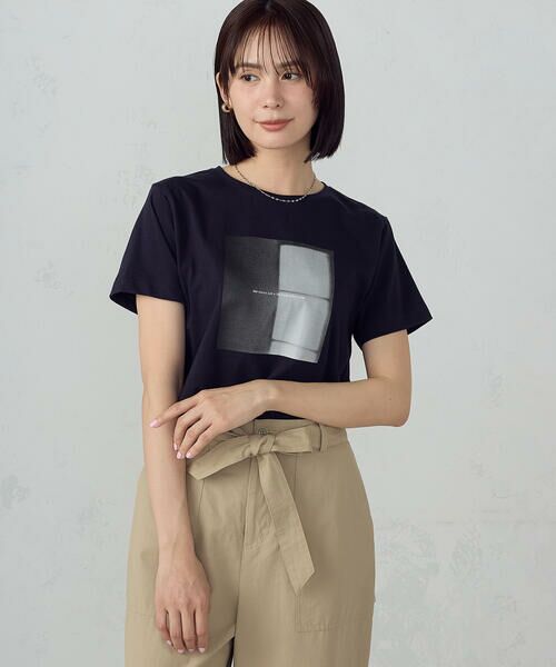 COMME CA ISM / コムサイズム カットソー | フォトプリント Tシャツ | 詳細21