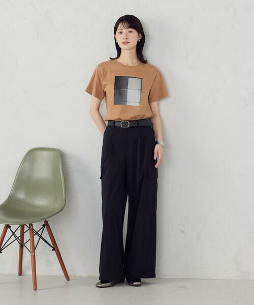 COMME CA ISM / コムサイズム カットソー | フォトプリント Tシャツ | 詳細23