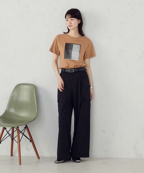 COMME CA ISM / コムサイズム カットソー | フォトプリント Tシャツ | 詳細24