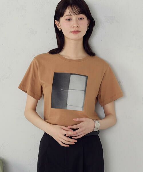 COMME CA ISM / コムサイズム カットソー | フォトプリント Tシャツ | 詳細27