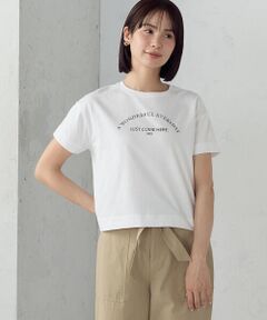 COMME CA ISM / コムサイズム カットソー | ロゴ Tシャツ