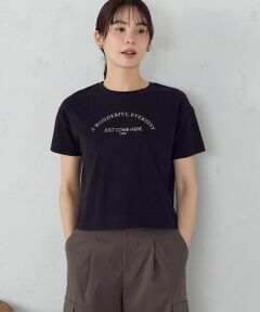 COMME CA ISM / コムサイズム カットソー | ロゴ Tシャツ