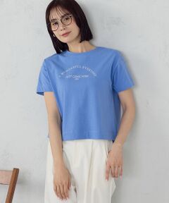 COMME CA ISM / コムサイズム カットソー | ロゴ Tシャツ