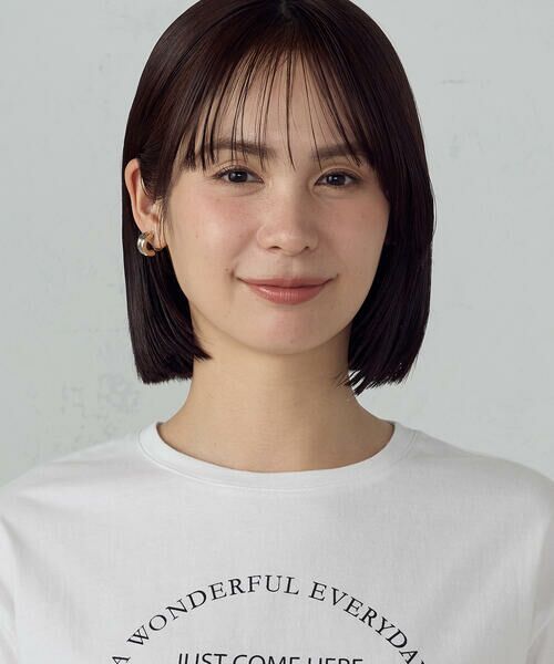 COMME CA ISM / コムサイズム カットソー | ロゴ Tシャツ | 詳細7