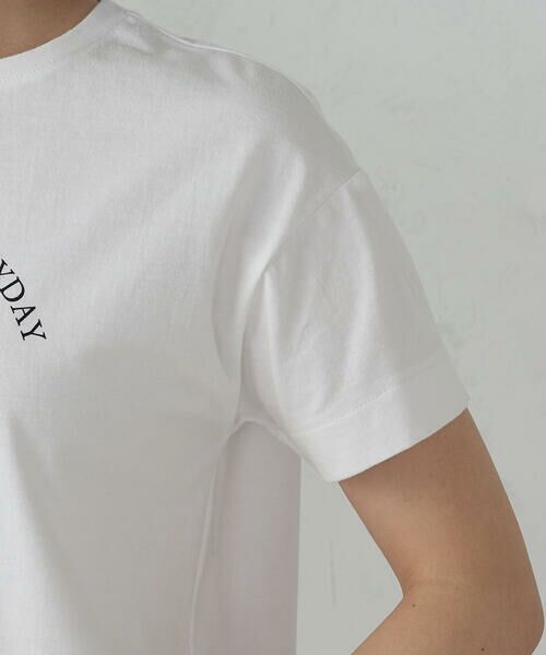 COMME CA ISM / コムサイズム カットソー | ロゴ Tシャツ | 詳細8