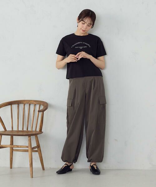 COMME CA ISM / コムサイズム カットソー | ロゴ Tシャツ | 詳細13