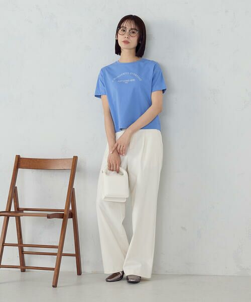 COMME CA ISM / コムサイズム カットソー | ロゴ Tシャツ | 詳細21