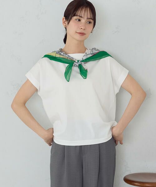 COMME CA ISM / コムサイズム カットソー | ボートネック カットソー | 詳細3