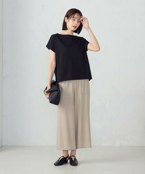 COMME CA ISM / コムサイズム カットソー | ボートネック カットソー | 詳細7