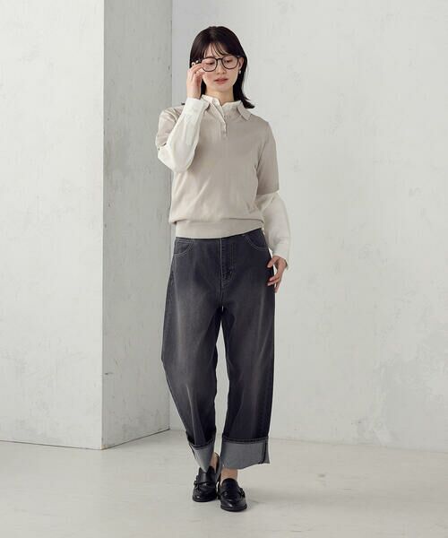 COMME CA ISM / コムサイズム ニット・セーター | ニットポロ | 詳細15