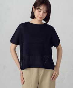 COMME CA ISM / コムサイズム ニット・セーター | 日本製ホールガーメント 和紙ニット