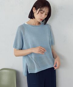 COMME CA ISM / コムサイズム ニット・セーター | 日本製ホールガーメント 和紙ニット