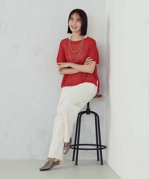 COMME CA ISM / コムサイズム ニット・セーター | 日本製ホールガーメント 和紙ニット | 詳細6