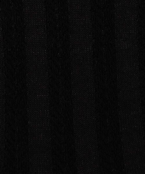 COMME CA ISM / コムサイズム ソックス | ケーブル編み ロークルーソックス | 詳細3