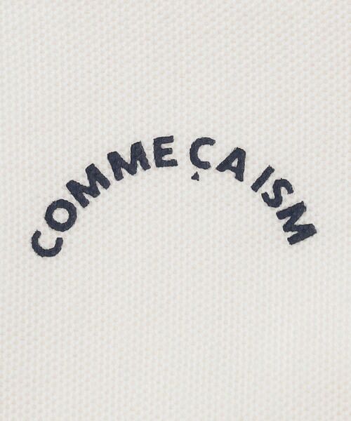 COMME CA ISM / コムサイズム ロンパース | 鹿の子ポロ襟 おしりパッチ ツーウェイオール | 詳細8