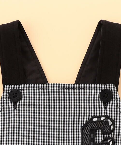 COMME CA ISM / コムサイズム ロンパース | ギンガムチェック ロンパース(男の子) | 詳細2