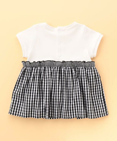 COMME CA ISM / コムサイズム ロンパース | ギンガムチェック ロンパース(女の子) | 詳細1