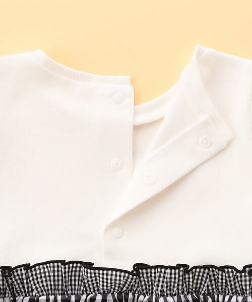 COMME CA ISM / コムサイズム ロンパース | ギンガムチェック ロンパース(女の子) | 詳細3
