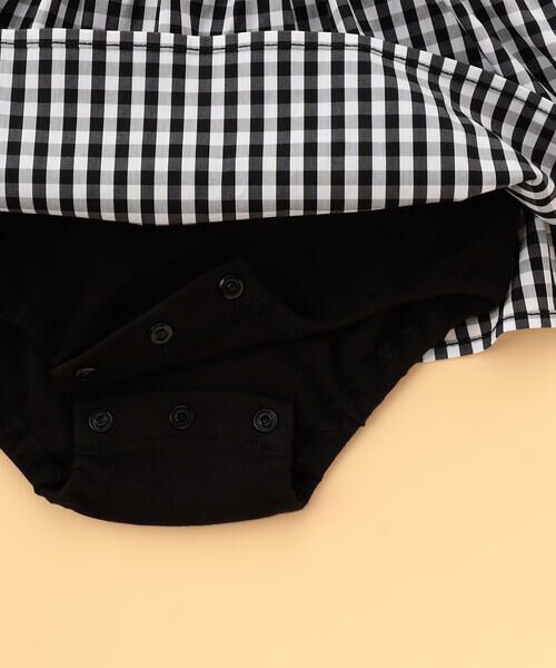 COMME CA ISM / コムサイズム ロンパース | ギンガムチェック ロンパース(女の子) | 詳細7