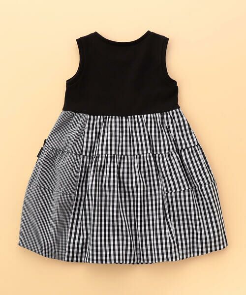 COMME CA ISM / コムサイズム ロング・マキシ丈ワンピース | ギンガムチェックバルーン ワンピース(ベビーサイズ) | 詳細1